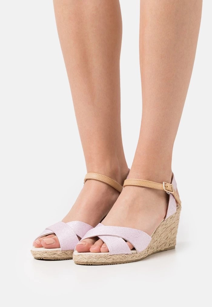 Sandale ANNA FIELD Anna Field Wedge Sandals Rose Femme | RTF-4113739